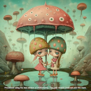 Untouchable - Limited Edition, Lowbrow Art, Weird Art, Pop Surrealism, Strange Art, Wall Art, Nursery | DIGITAL DOWNLOAD