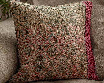 Cushion cover / Handmade / Decorative cushions / Peruvian hand-woven / Pillow Home decoration / Home gift / Peruvian textile