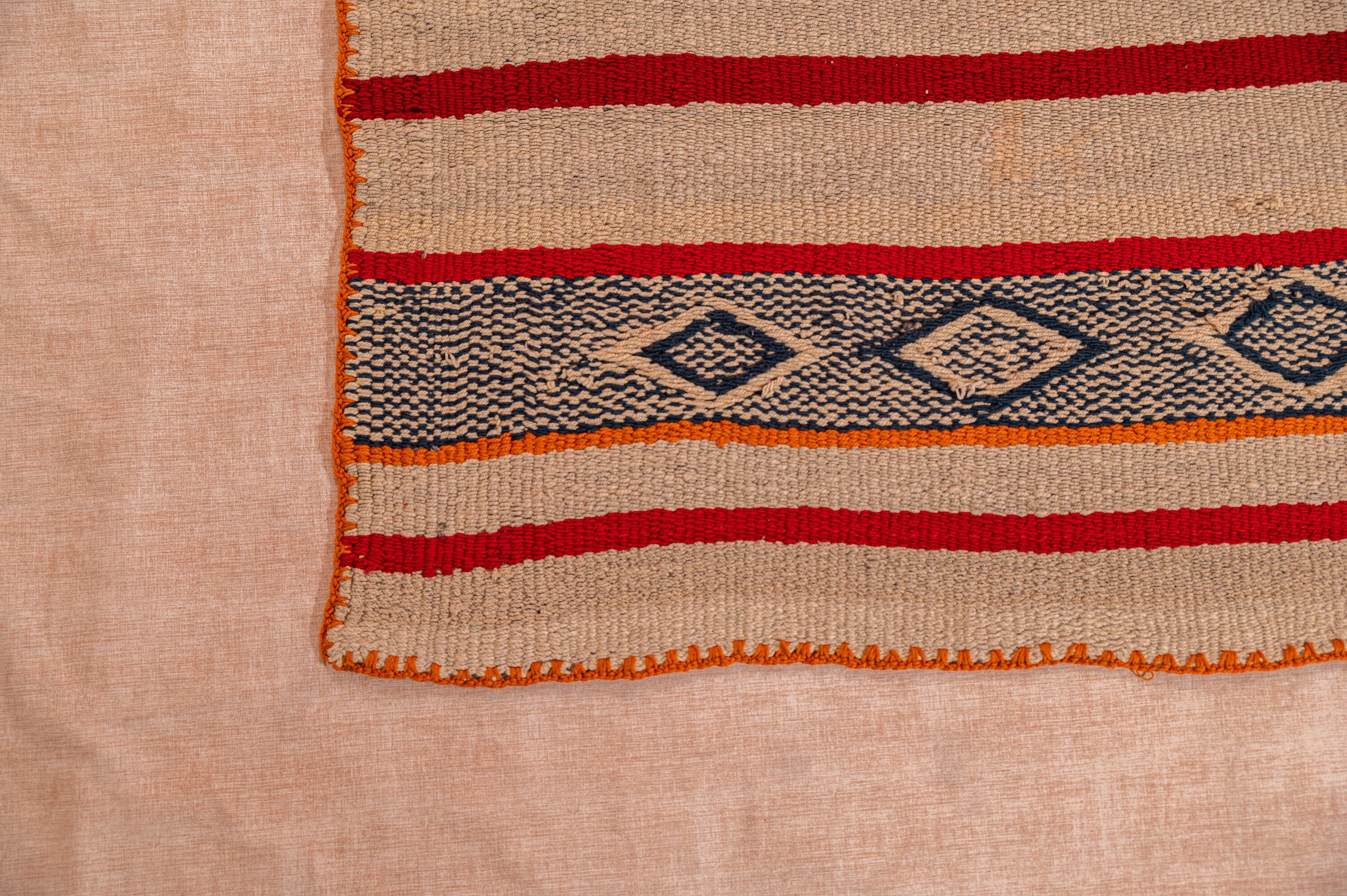 Awesome Peruvian Rug frazada Colorfull Blanket Tribals Wool Rug