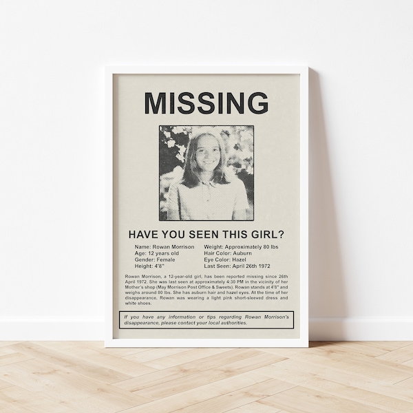 The Wicker Man - Missing Poster - A3/A4 Unframed Print