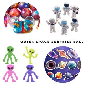 Astronaut Surprise Ball: Outer Space Party Favors for Kids image 3