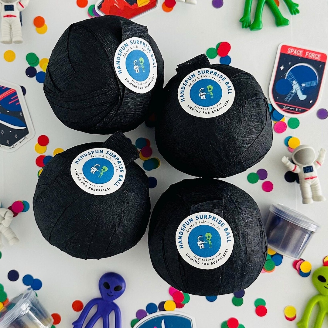Space Rescue Ball Astronaut Surprise Ball: Outer Space Party Favors for Kids - Etsy