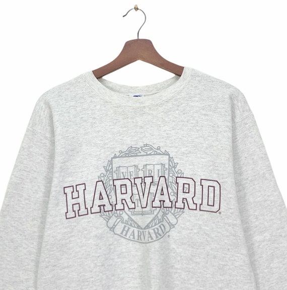 Rare! Vintage 1990s CHAMPION Harvard University C… - image 4