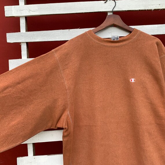 Vintage 90s Grey UCSF Champion Logo Print Reverse Weave Crew Neck Jumper L