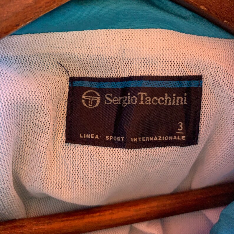 Rare! Vintage 90s Sergio Tacchini Tennis Jacket / Medium Fit image 8