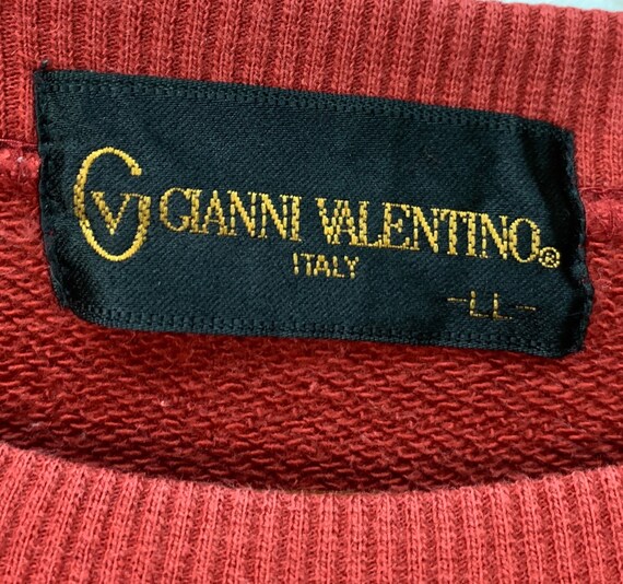 Nice! Gianni Valentino Italy Crewneck Long Sleeve… - image 8