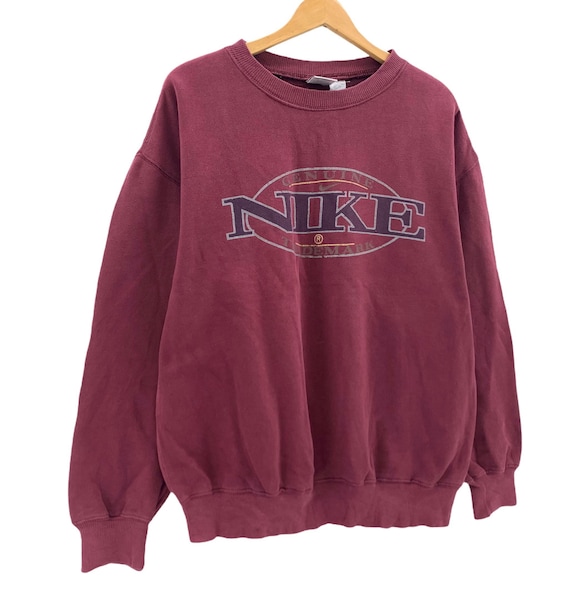 Rare! Vintage 90s Nike Genuine Trademark Crewneck… - image 3