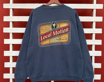 レア!!ヴィンテージ90年代 LOCAL MOTION ハワイグラフィック フェードT