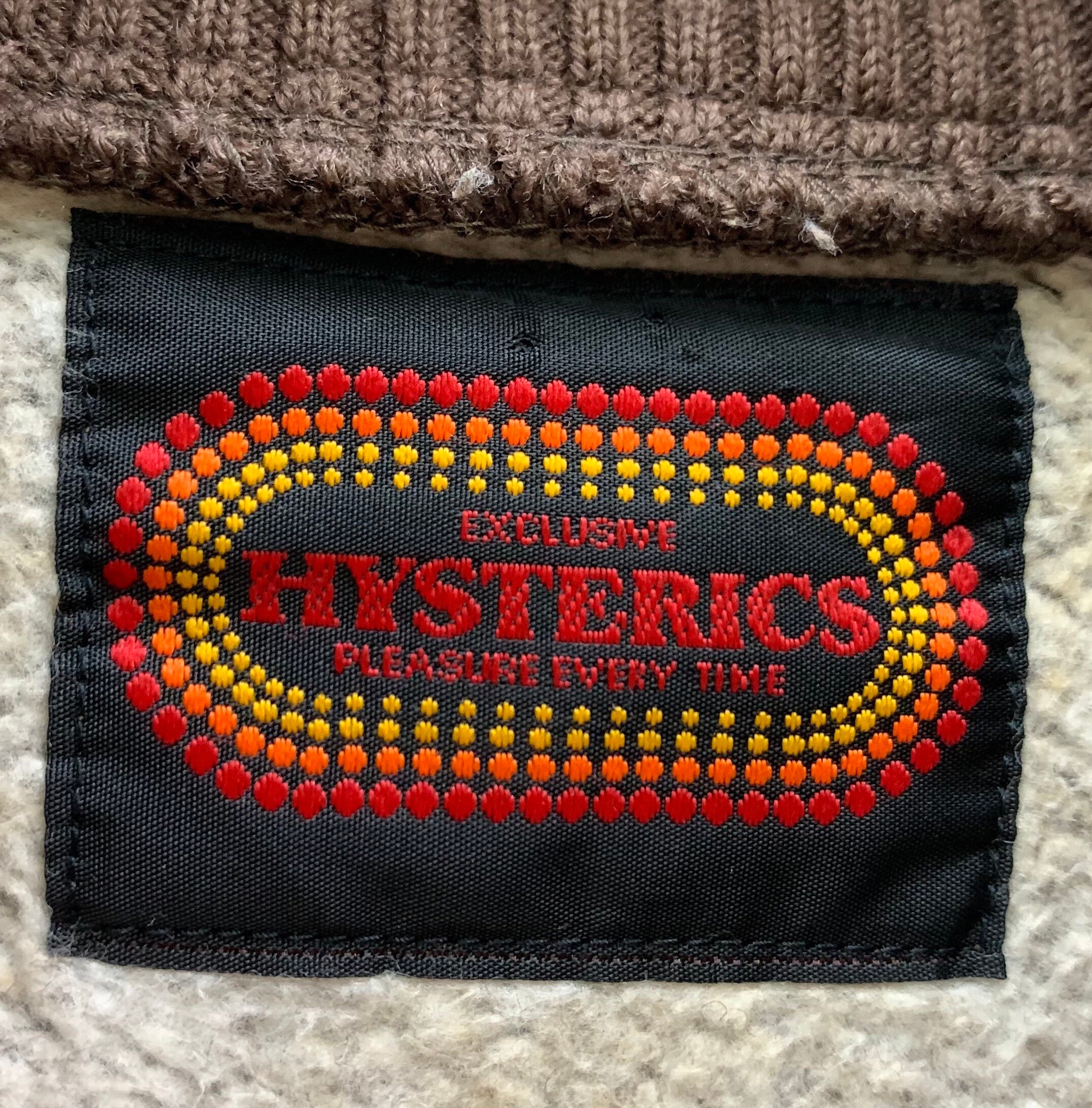 初期 used Hysterics Glamour turtle knit F Vintage Hysteric Glamour Turtle Neck Sweatshirt - Etsy Canada