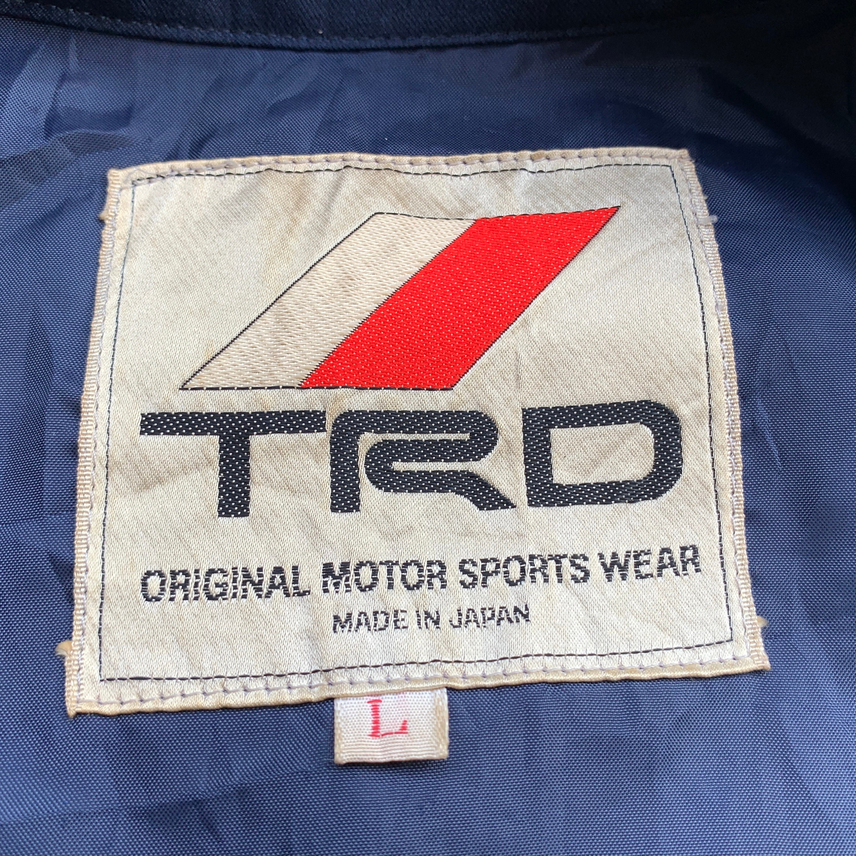 希少！1990年代のヴィンテージTRDトヨタレーシングボンバージャケット