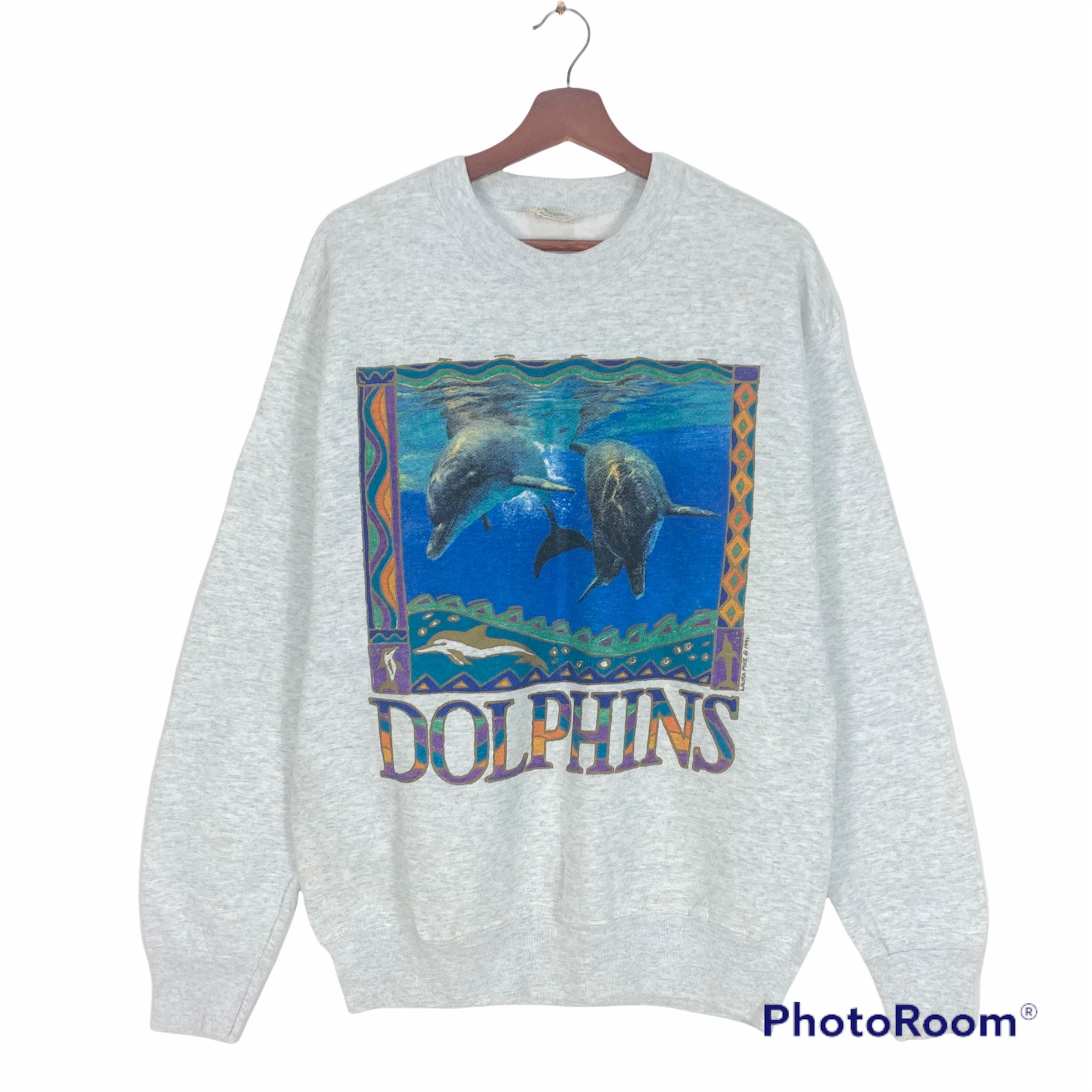90s Dolphin Sweater Etsy Australia