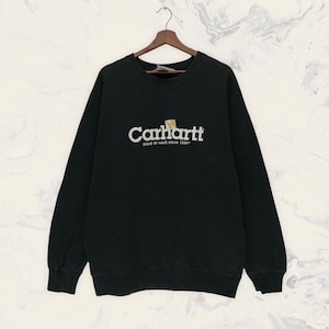 Carhartt Crewneck Long Sleeve Sweatshirt Big Logo / Large Fit