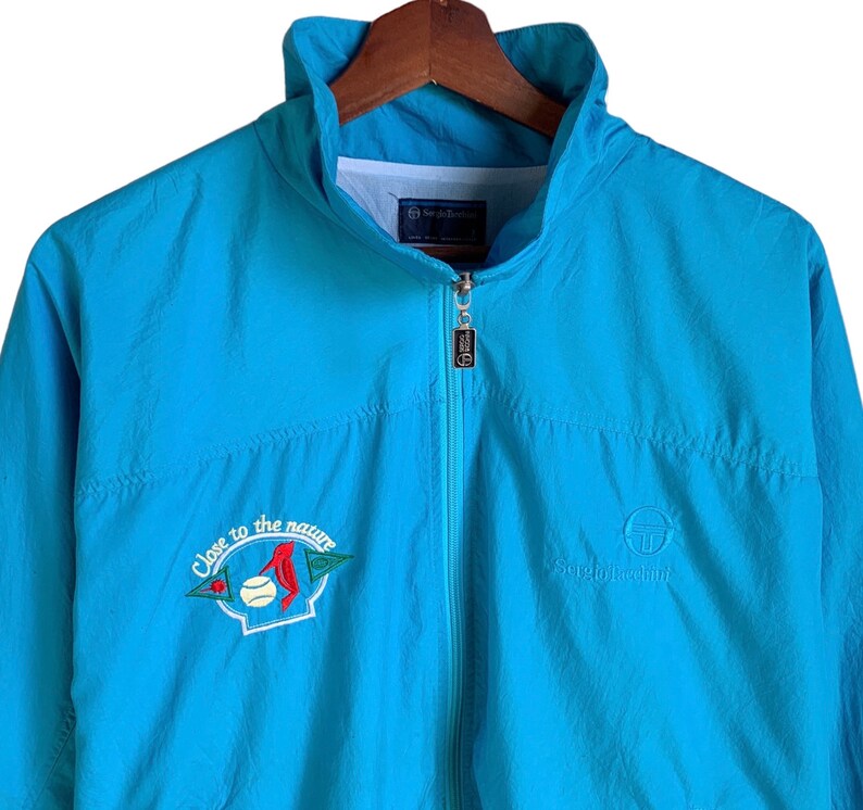 Rare! Vintage 90s Sergio Tacchini Tennis Jacket / Medium Fit image 4