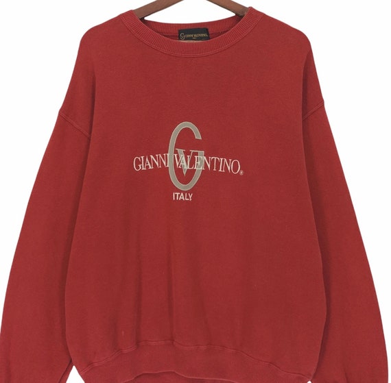 Nice! Gianni Valentino Italy Crewneck Long Sleeve… - image 4