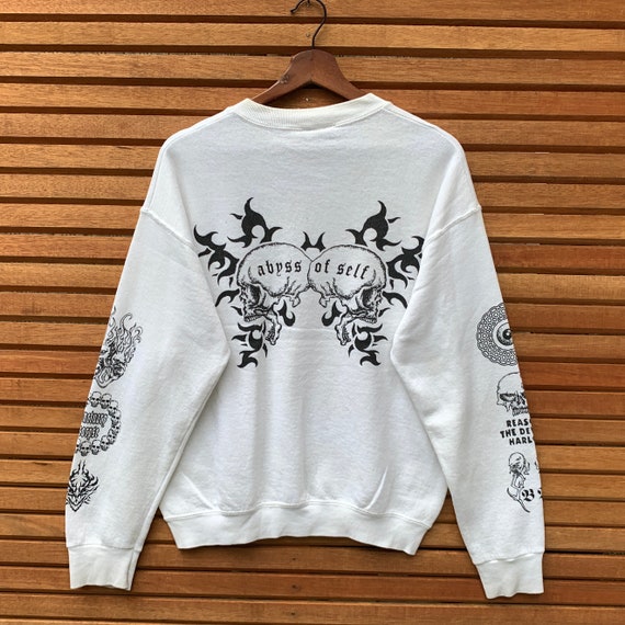 Rare! Vintage 1990s Black Angel Death Low Skulls Metal Gothic  