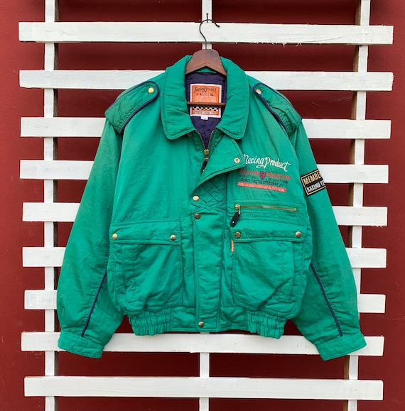 Rare Vintage 1990s Racing Product Members Racing Team Jacket