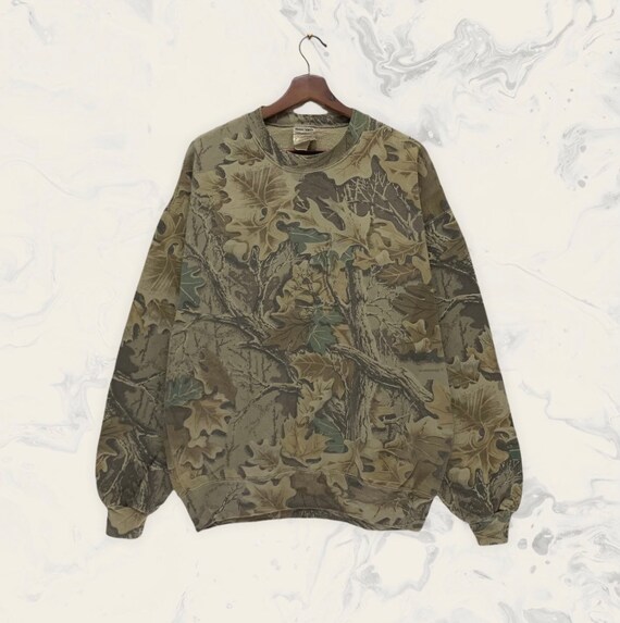 Vintage 1990s Jerzees Outdoor Realtree 
