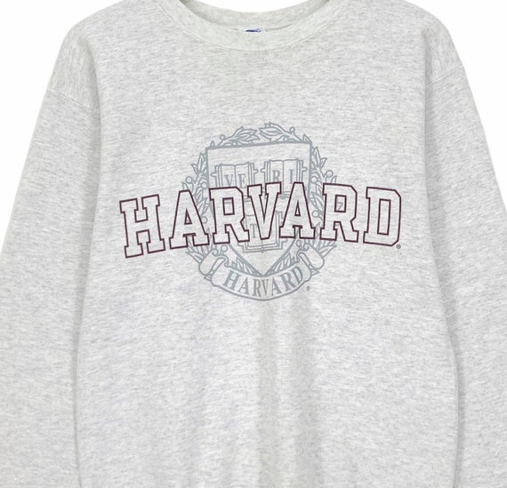 Rare! Vintage 1990s CHAMPION Harvard University C… - image 5