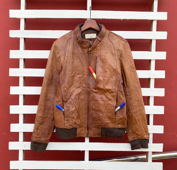 Japanese leather jacket brand cheap