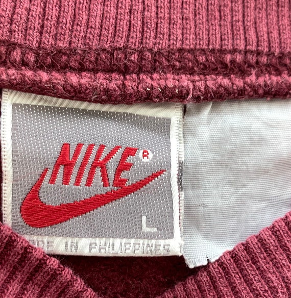 Rare! Vintage 90s Nike Genuine Trademark Crewneck… - image 7