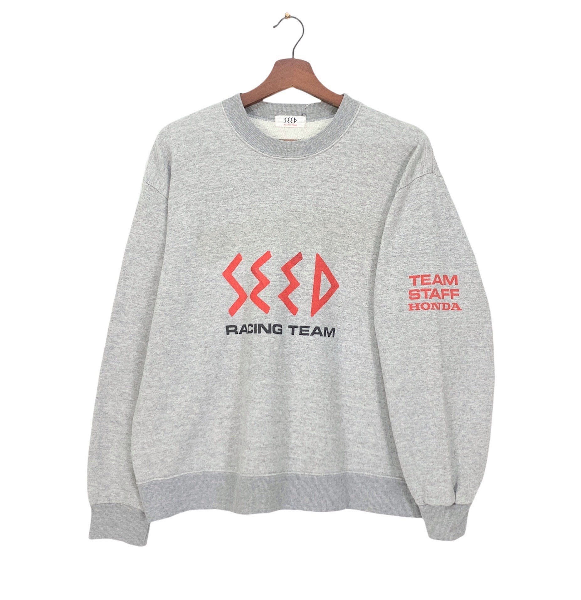Zeldzaam Vintage jaren 1990 Seed Racing Team Honda Crewneck - Etsy Nederland