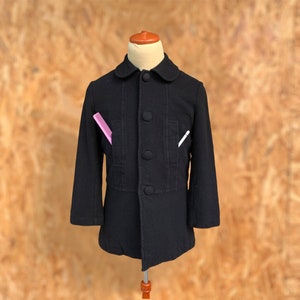 ¡Muy bien! Tricot Comme des garcons Chaqueta de botón de lana Ropa Moda japonesa hecha en Japón / Pequeño