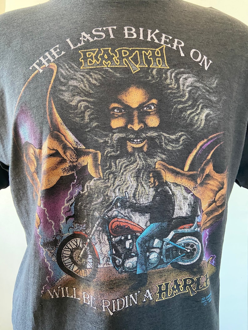 Vintage Harley-Davidson Wizard The Last Biker on Earth!