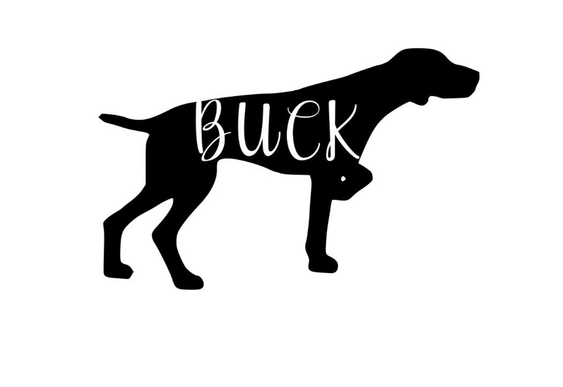 Customized name GSP decal dog name decal cute decal yeti Etsy