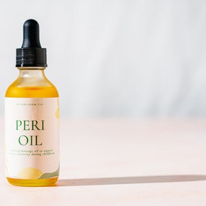 Pregnancy MUST- HAVE -  Avoid tearing with episiotomy  & Scar Heal - Postpartum Oil - 2oz - Pregnancy gifts , Perineum Massage, mom-to-be