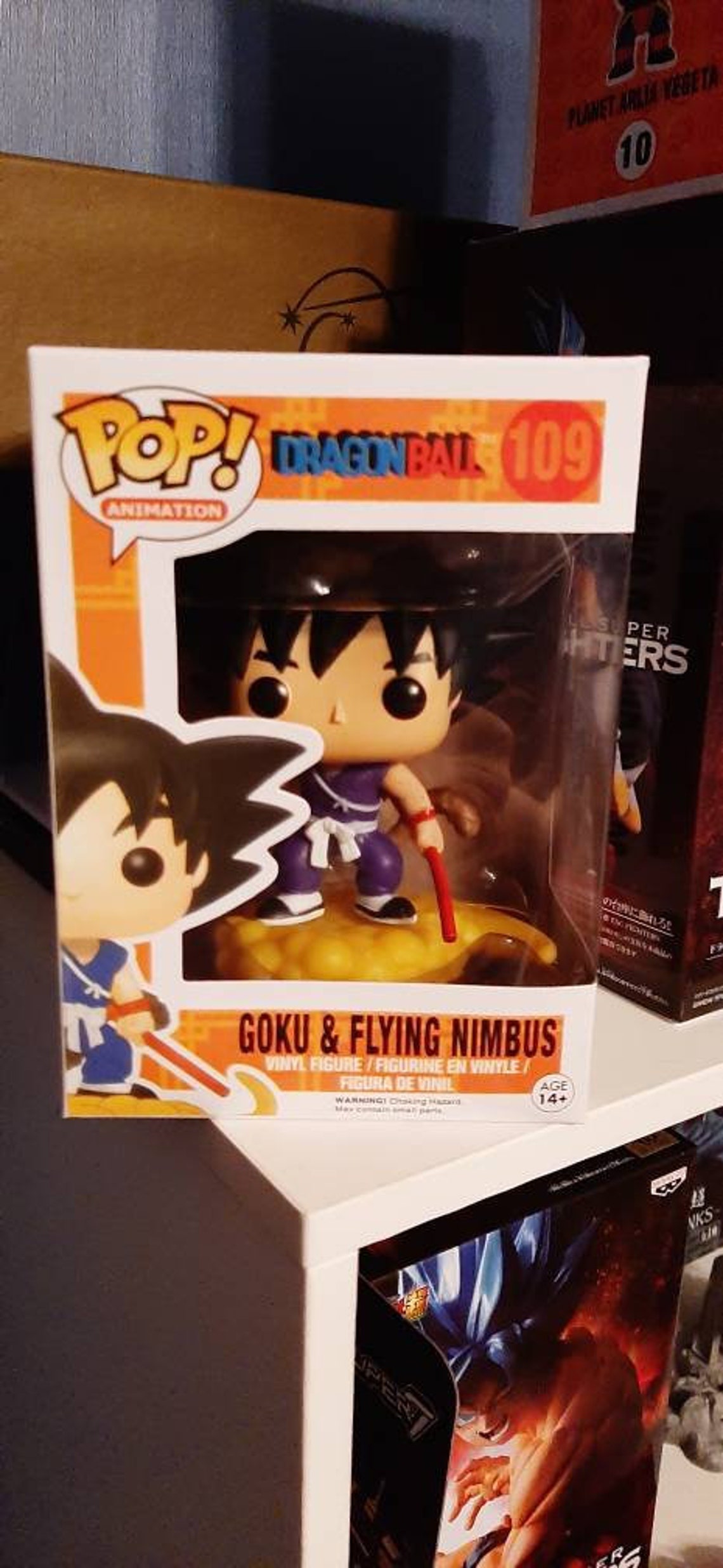 goku on nimbus pop