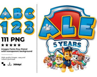 Download Paw Patrol Birthday Svg Etsy