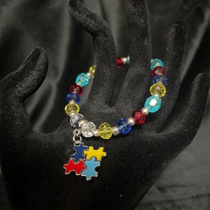 Autism Awareness Autism Spectrum Autism Bracelet Autism Jewelry Autism Puzzle Piece