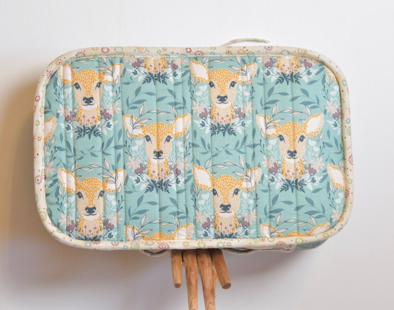 Quilted Fabric Packing Cubes for Travel or Storage Etsy