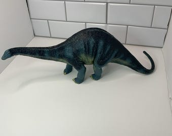 Schleich 17" HUGE HEAVY Apatosaurus Big Dinosaur action Figure Animal Retired