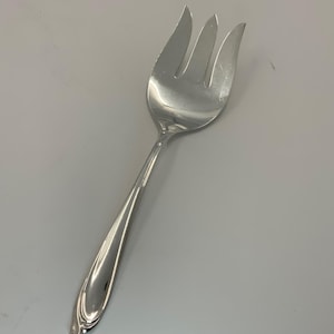 Vintage International Silver Reflection Deepsilver Silverplate Silver 9in Fork