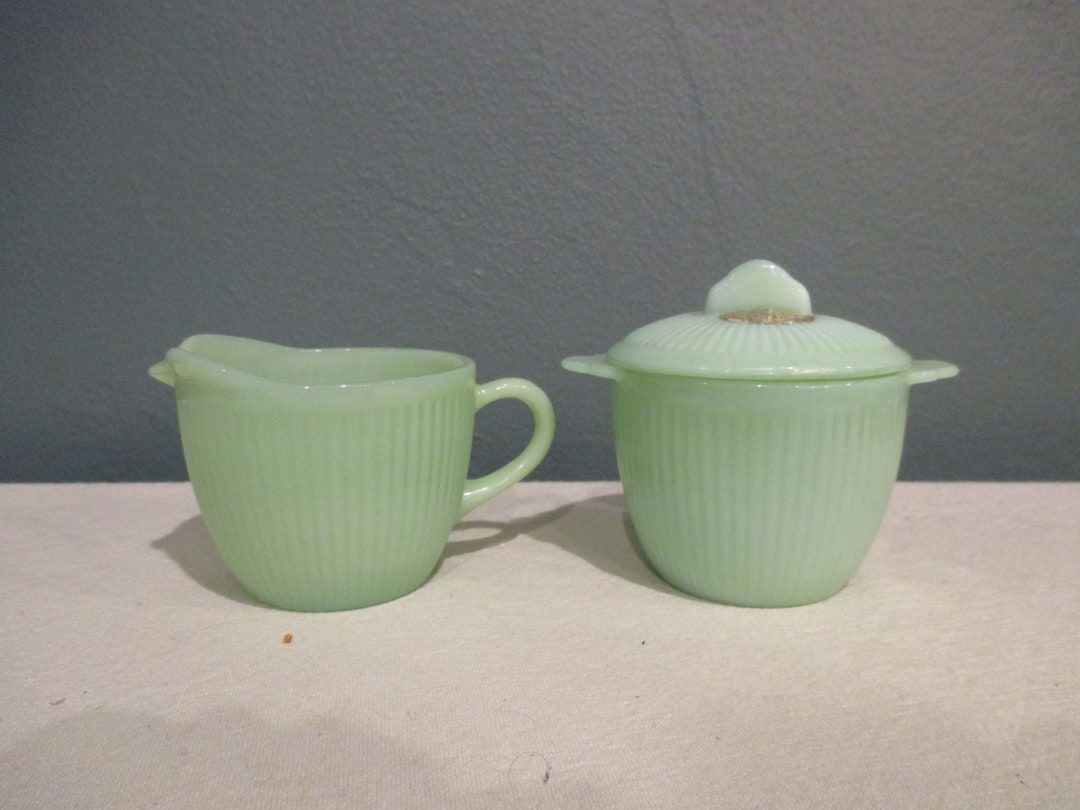 Vintage Fire King Jadeite Ashtray Etsy