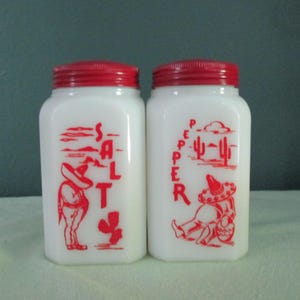 Fire King Jadeite Salt and Pepper - Etsy