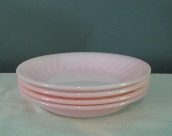 ヴィンテージ ファイヤーキング 翡翠 レストランウェア 4ピース サラダ