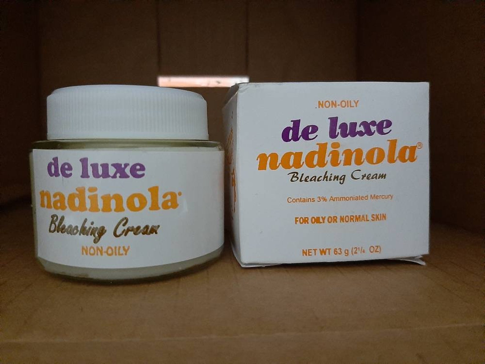 Deluxe Nadinola Skin Bleaching Cream/ Fade Cream/ Dark Spot Etsy