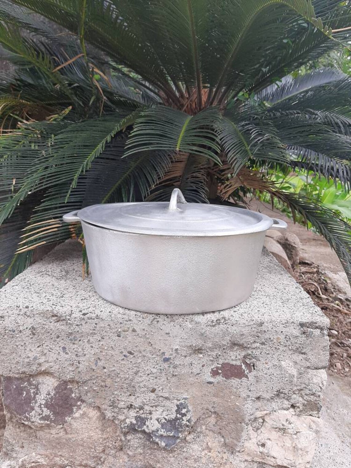 Jamaican Flat Bottom Dutch Pot/ 100 Jamaican Made Cast Iron Etsy