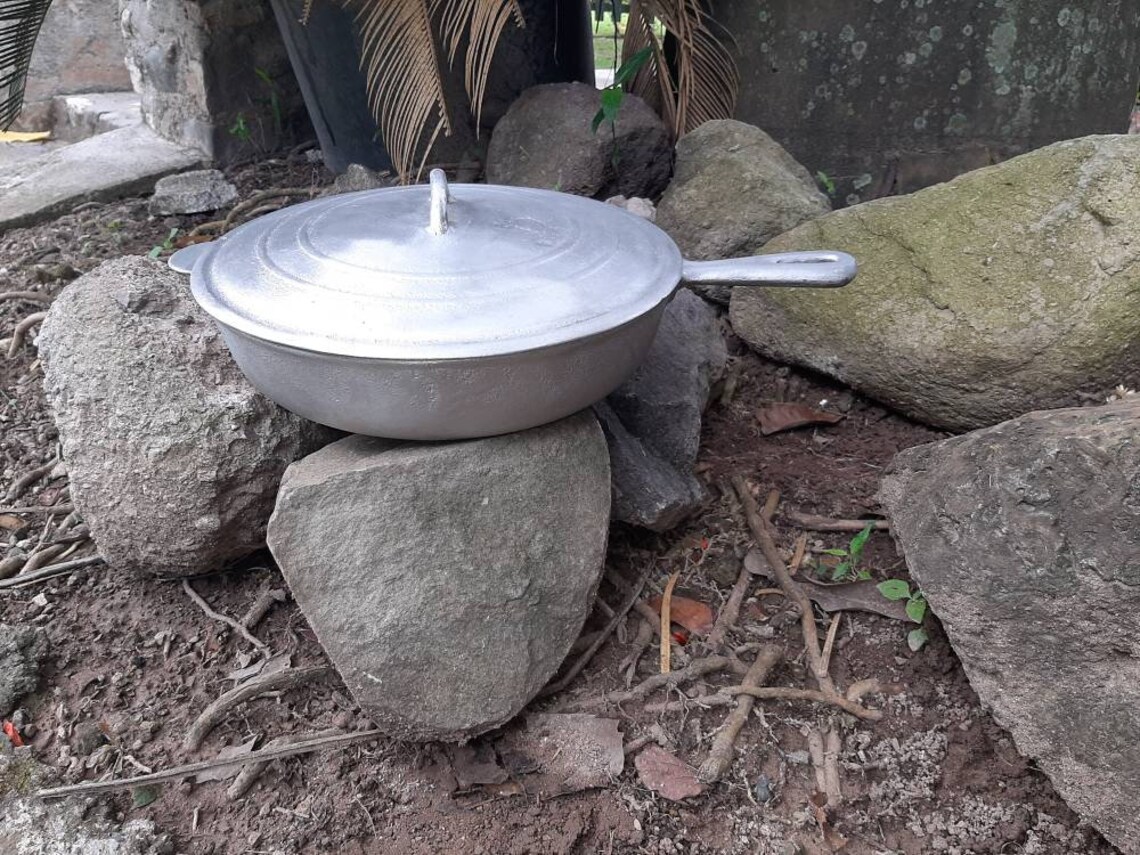 Jamaican made Coal Stove & Skillet Combo Etsy