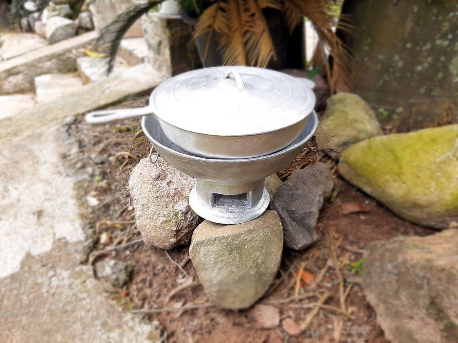 Jamaican Made Coal Stove & Skillet Combo Etsy