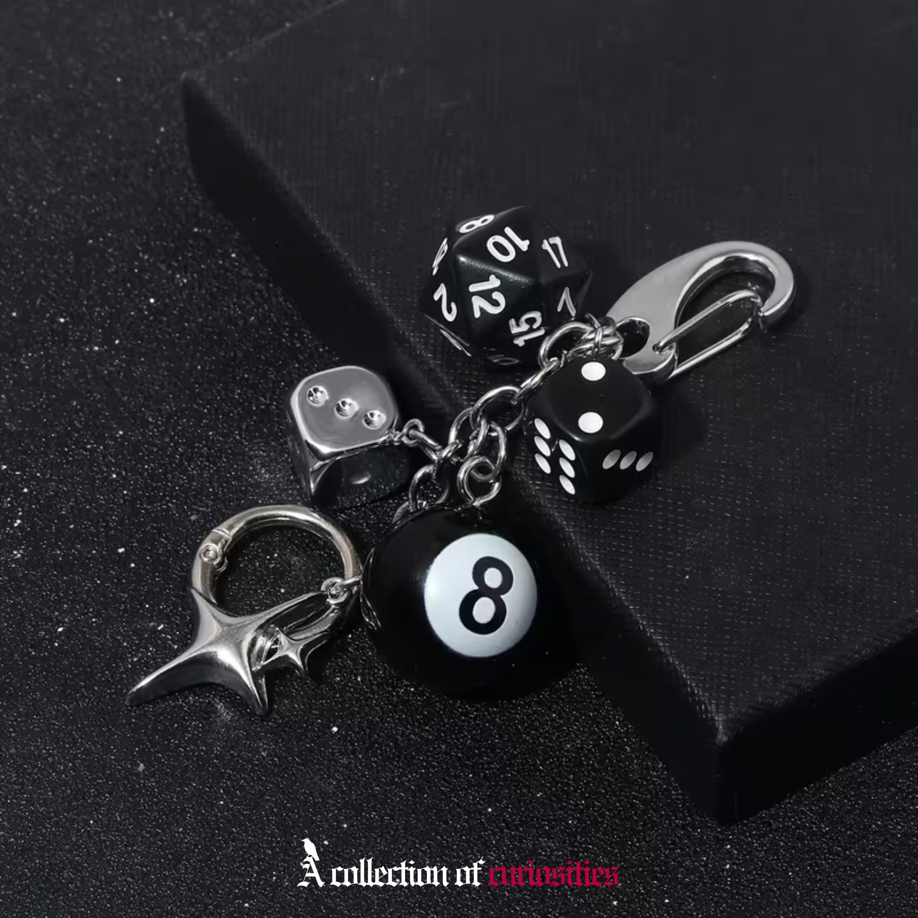 Magic 8 Ball Key Chain - Etsy Canada