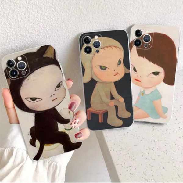 Yoshitomo Nara Phone Case | Nara Yoshitomo Phone Case | Yoshitomo Cosplay Case | Yoshitomo design Phone Case | Yoshimoto Nara Flexi Cases