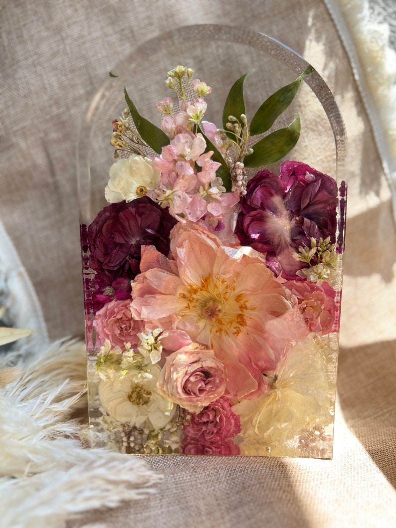 3D Resin Blocks | Wedding Floral Preservation | Bridal Bouquet Preservation | Floral Preservation | Wedding Gifts | Keepsake | Gifts for her