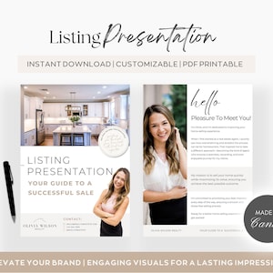 Real Estate Listing Presentation | NAR Settlement | Real Estate Marketing | Real Estate Canva Template | Listing Consultation | Home Seller