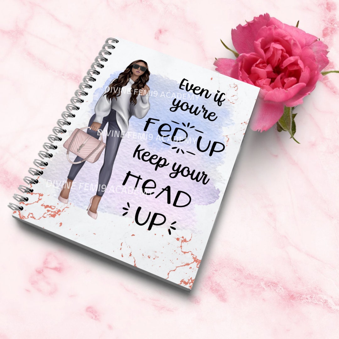 PRINTABLE PNG Journal Cover, Notebook Insert, Digital Planner, DIY ...