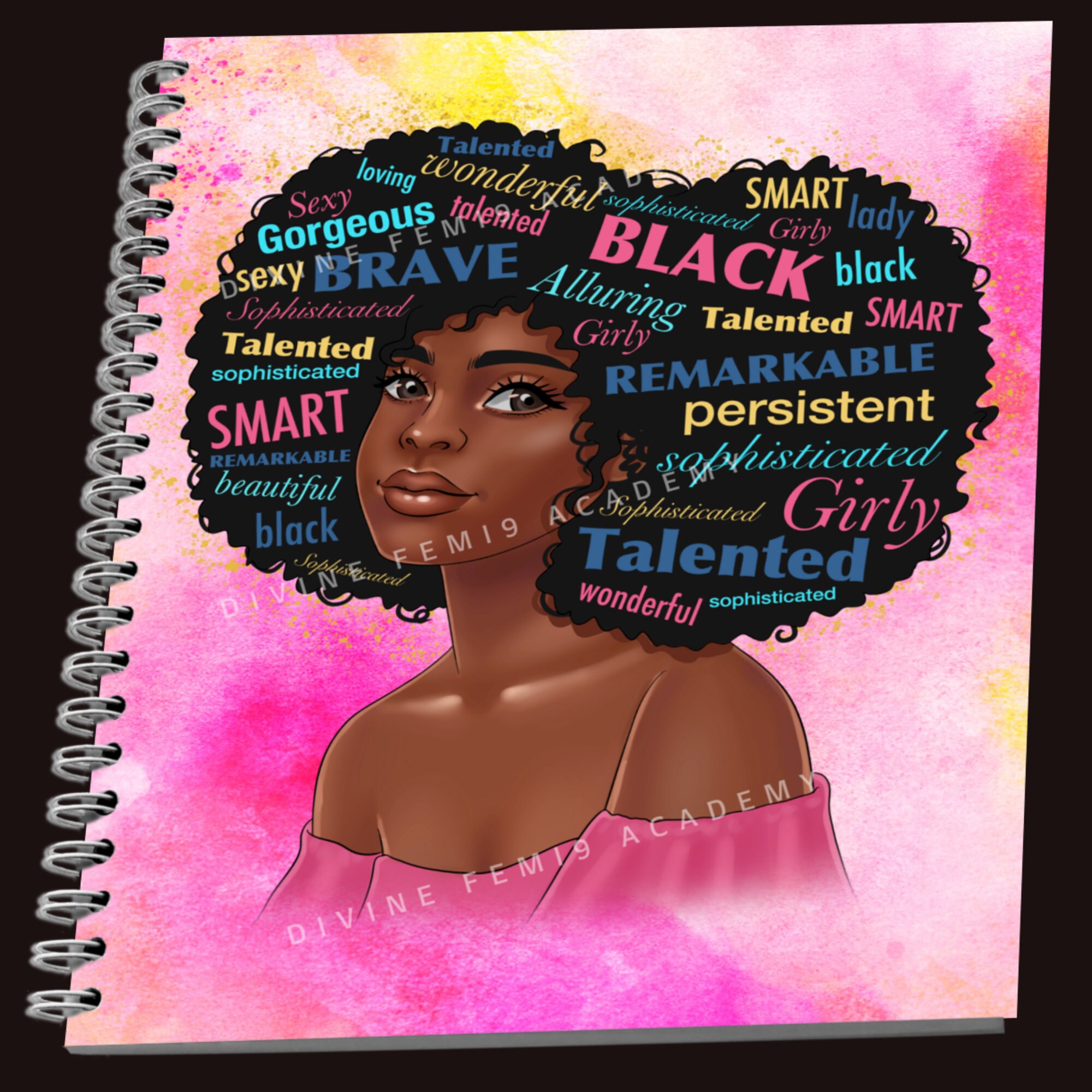 PRINTABLE PNG Journal Cover, Notebook Insert, Digital Planner, DIY ...