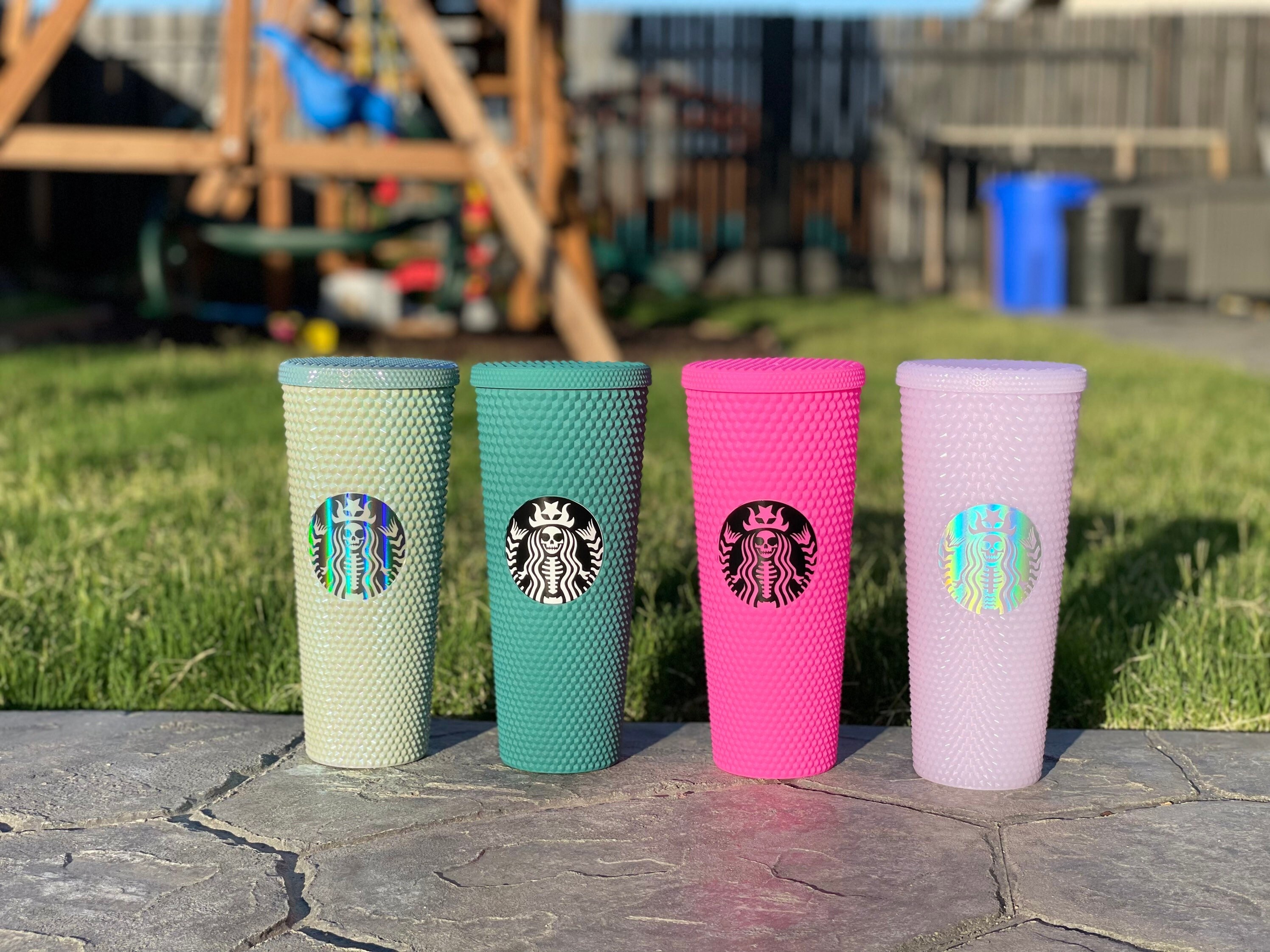 Black Matte Studded Starbucks Cup - Etsy