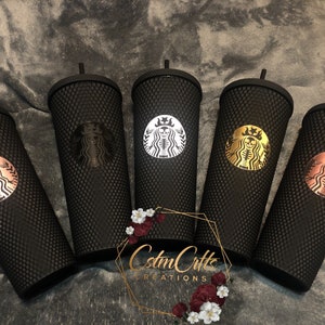 Starbucks Grande Matte Black Tumbler – Dulce Bliss Co.